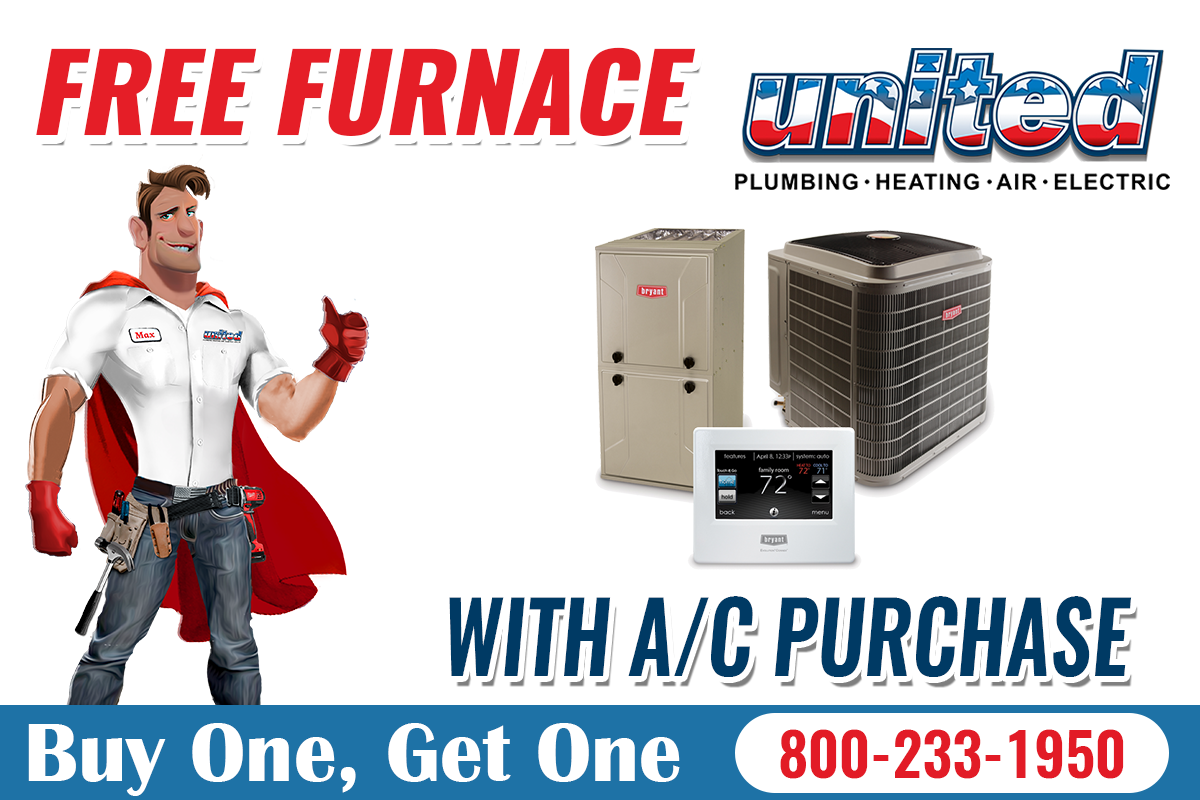 FREE furnace with purchase of an air conditioner coupon