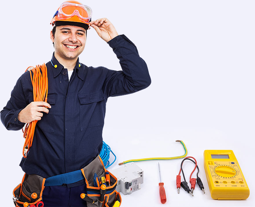 Electricians, 
Air Conditioning, 
Heating and Plumbing
