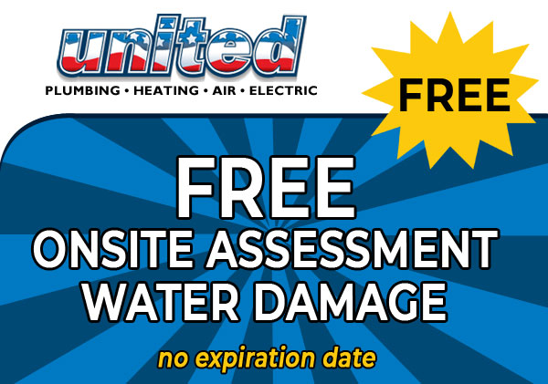 Free onsite Assessment- water damage